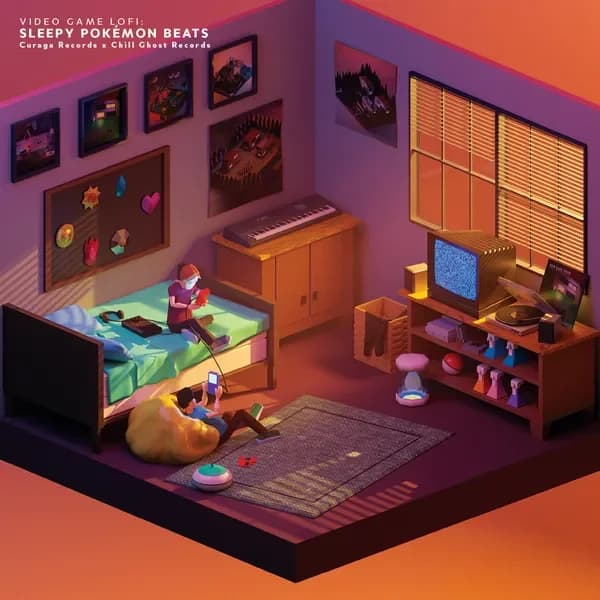 Various Artists from Curaga Records and Chill Ghost Records - Video Game LoFi: Sleepy Pokémon Beats